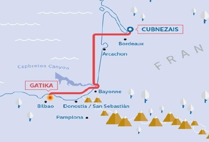 mapa interconexión eléctrica