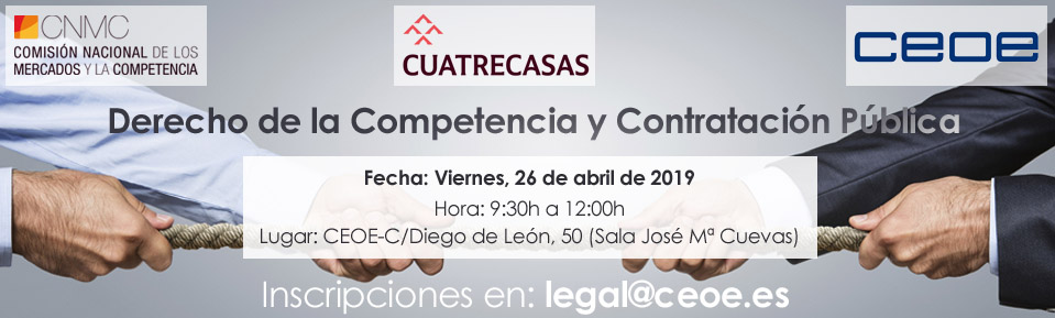 Encuentro Derecho de la competencia y contratacion publica